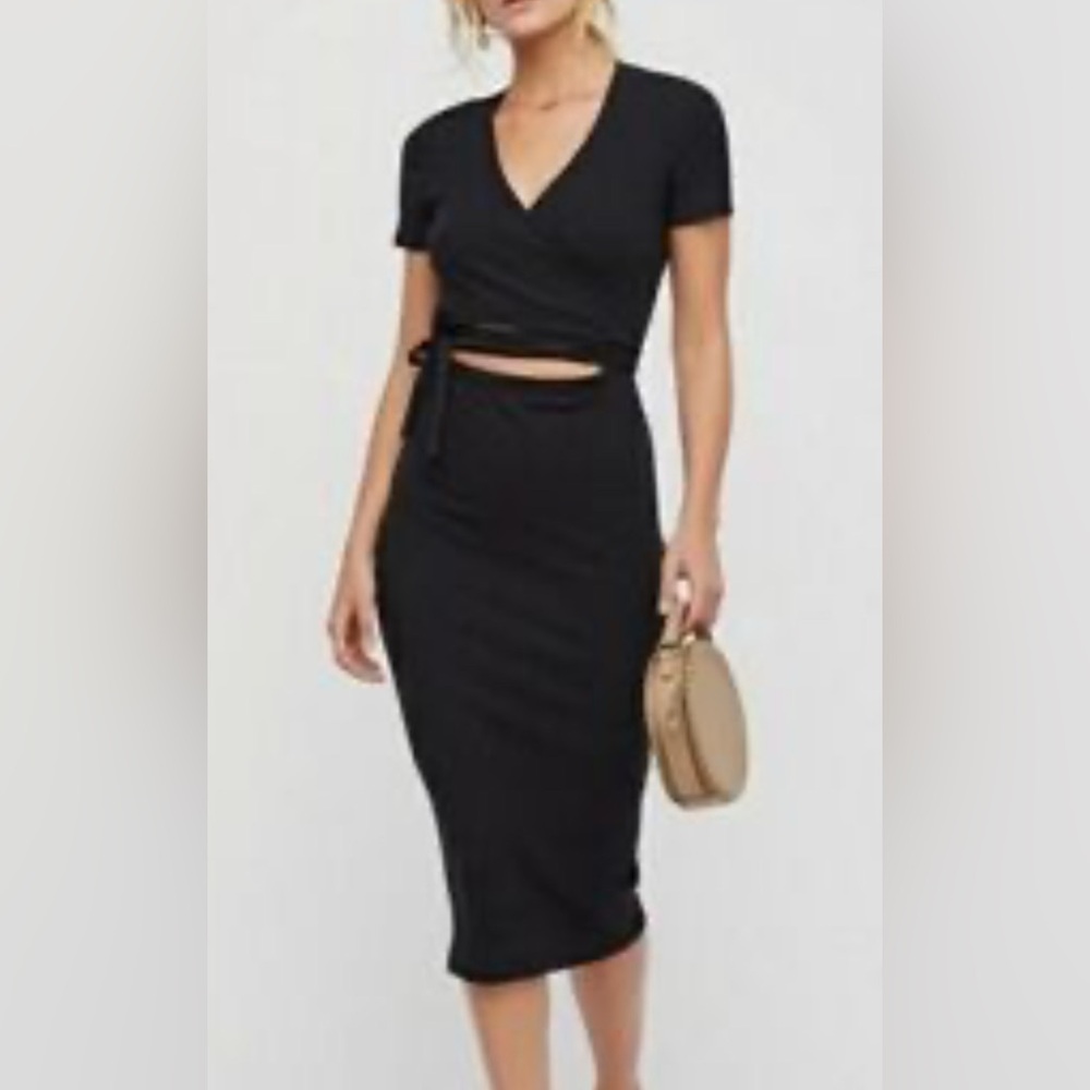 Free People Beach Vroom Vroom Cutout Bodycon Dress S